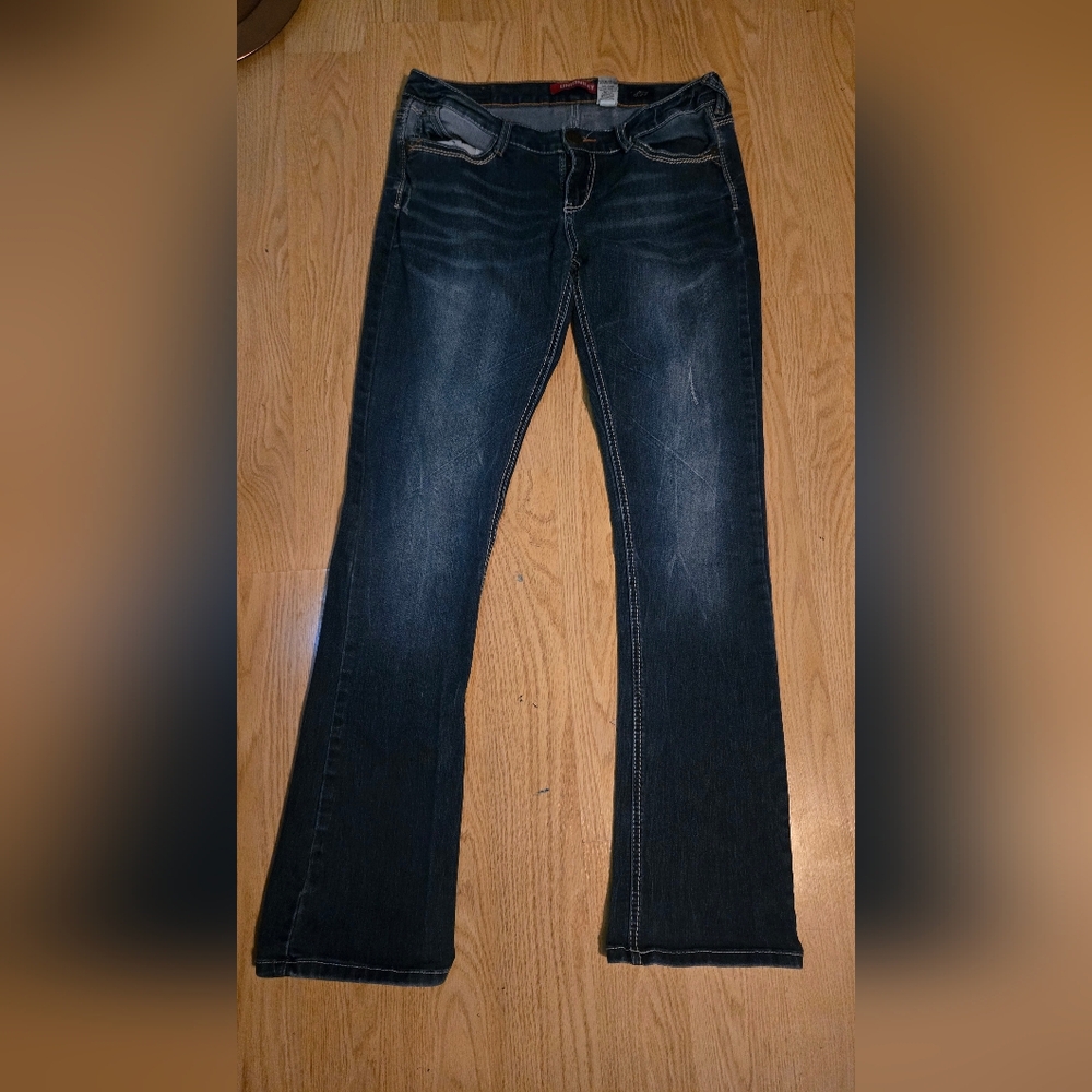 UNIONBAY Women's Dark Wash Boot Cut Jeans
